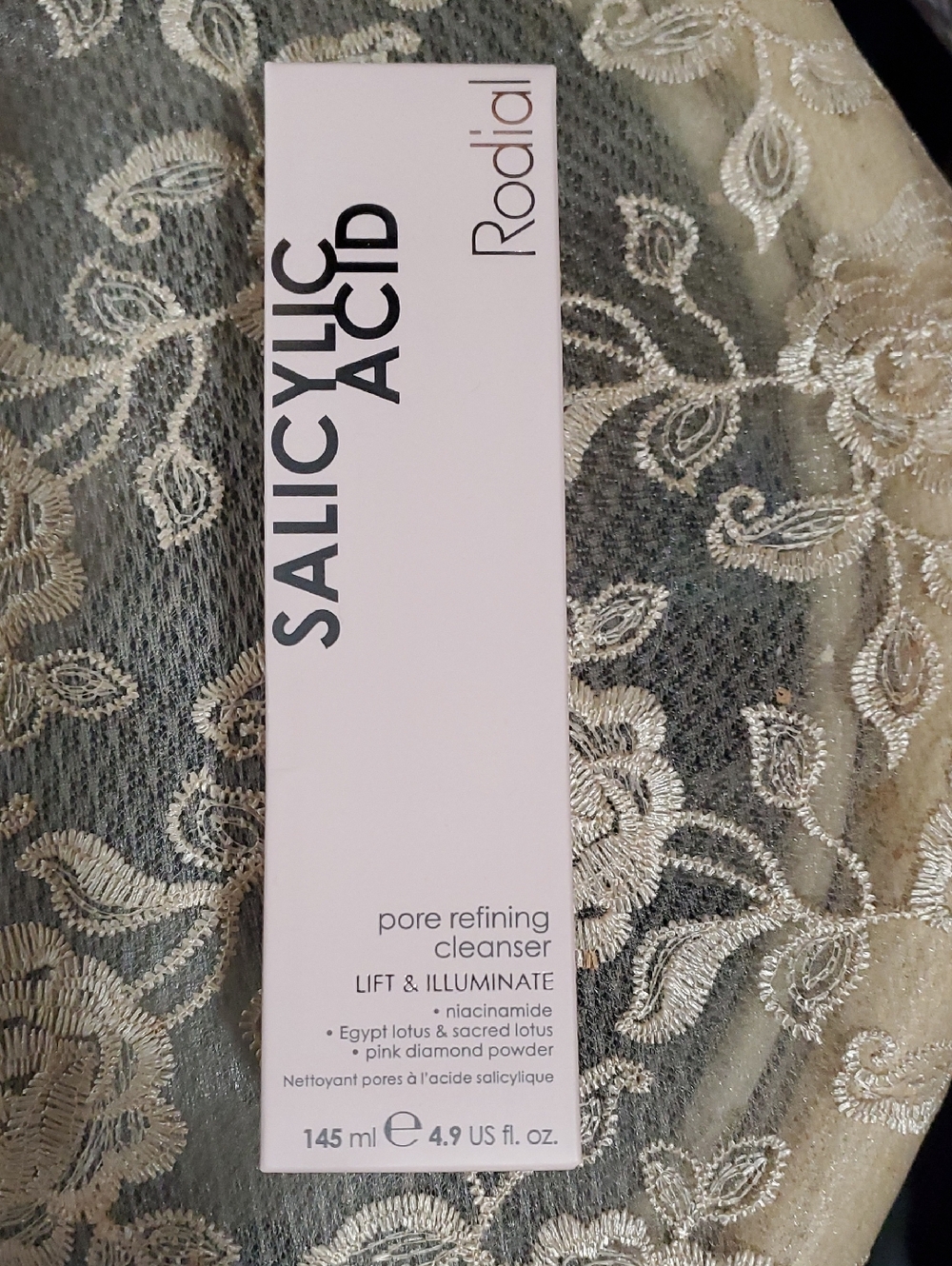 NIB Rodial Salicylic Acid Pore Refining Gel Cleanser 4.9oz Lift & Illuminate